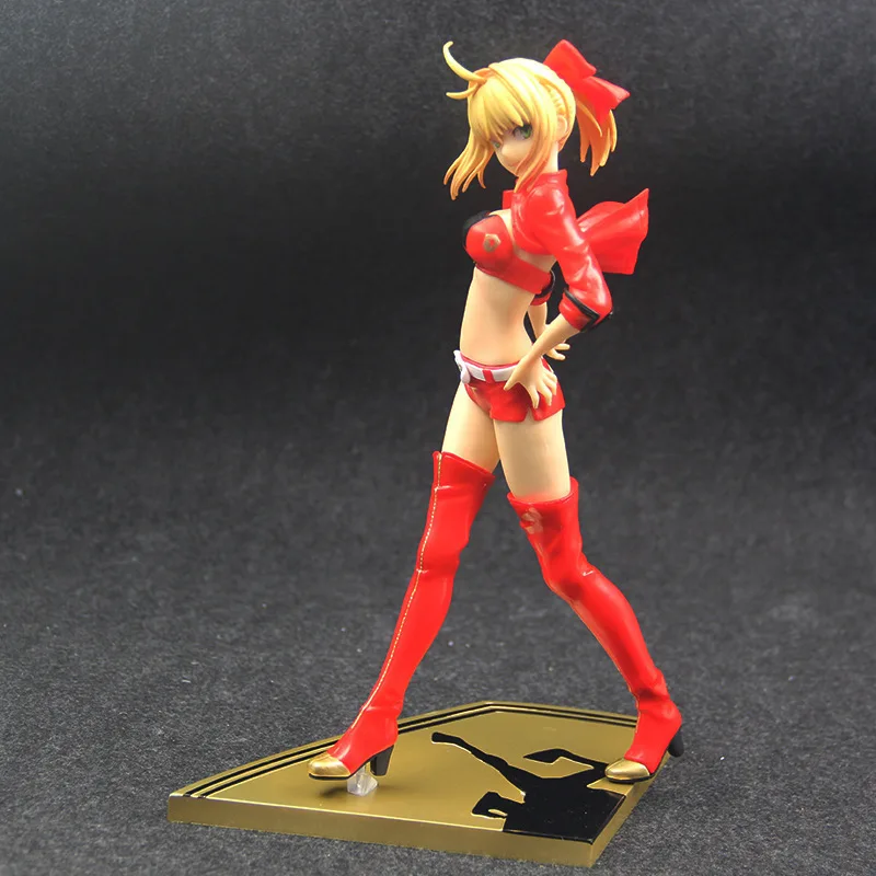 nero claudius fate saber EXTRA red Racing suits nero figure fate stay night(4)