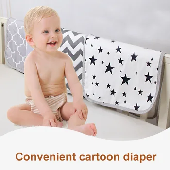 

New Baby Water Absorbent Mattress Changing Mat Portable Foldable Washable Waterproof Infant Bed Pad 80x110cm