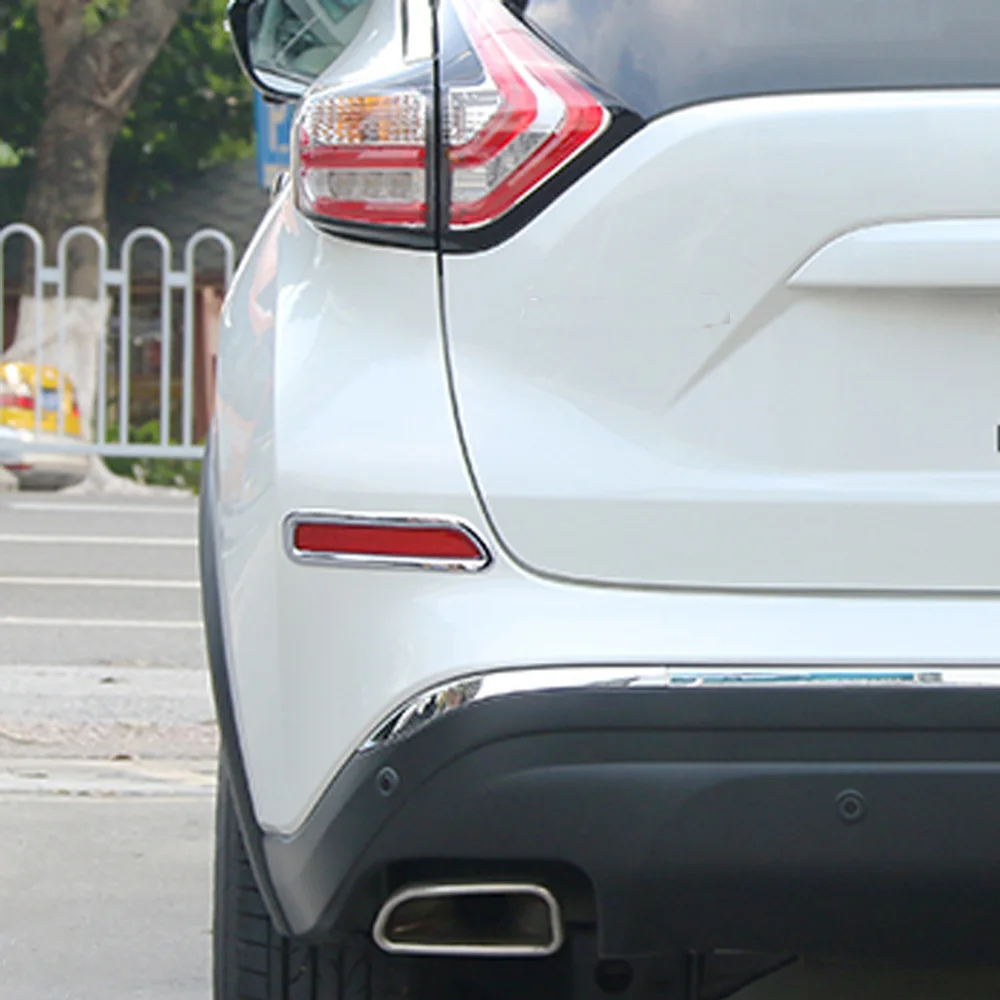 Автомобильный Стайлинг для nissan murano,,,,, автомобильный абс задний противотуманный фонарь, светильник, накладка, украшение, авто аксессуары