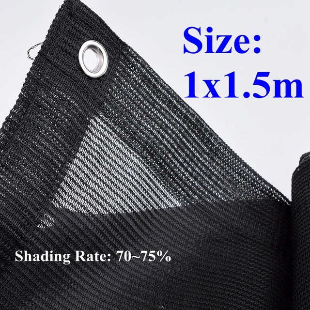 1x1.5m Black