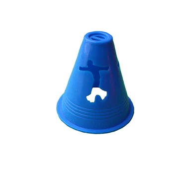 

20pcs/pack Agility Skate Pile Cup Practice Equipment Football Training Rugby Speed Cone Stadium Free Slalom Sport Inline Marking