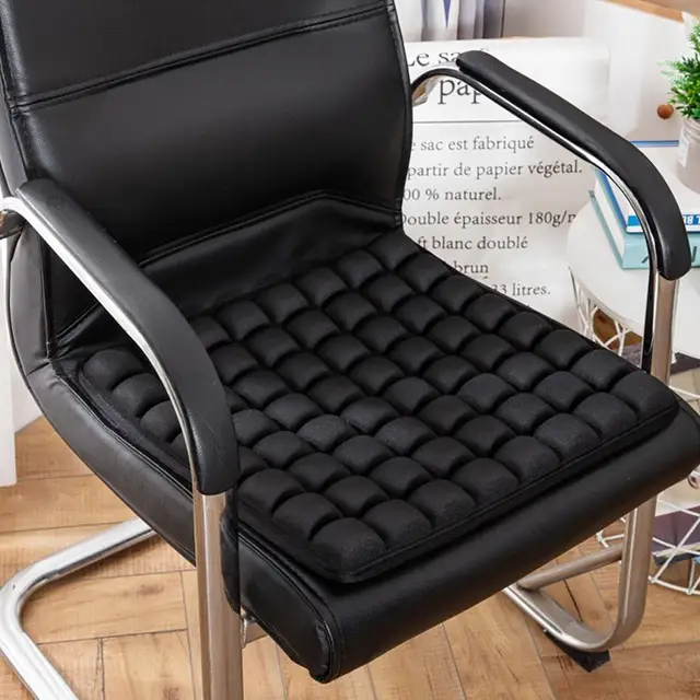3D Air Cushion Square Back - Spring Soft Seat Pad