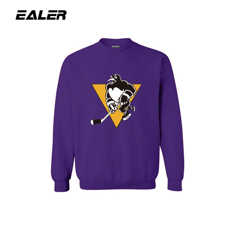 COLDOUTDOOR зимний хоккейный свитер для фанатов с логотипом - Цвет: purple