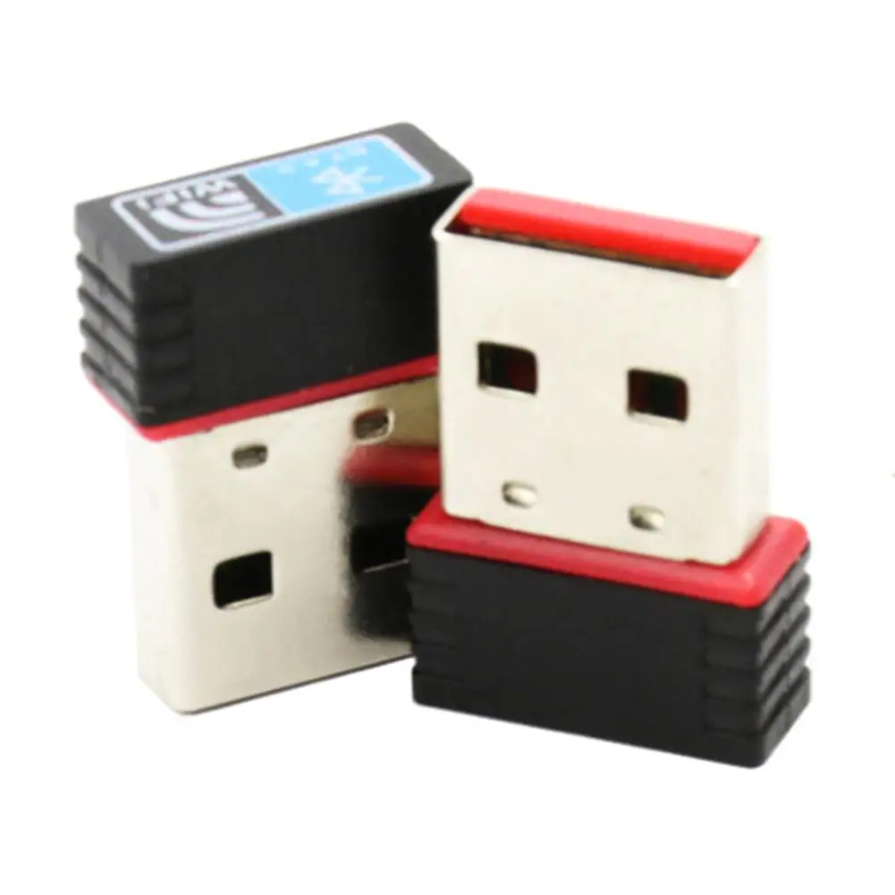 150 Мбит/с Мини USB адаптер Wi-Fi Bluetooth 4,0 Двойной Функция беспроводной адаптер Поддержка IEEE 802.11n/11g/11b Встроенная антенна