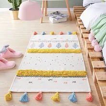 Японский стиль спальня татами ковер прямоугольной формы ручной работы хлопок лен нескользящий коврик