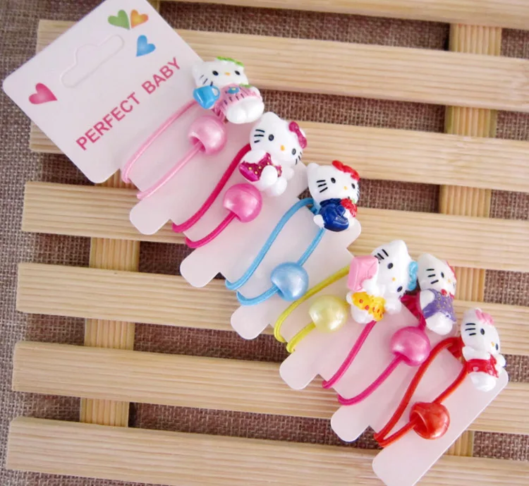 Hello kitty заколки для девочек Детские аксессуары для волос повязка на голову "Единорог"