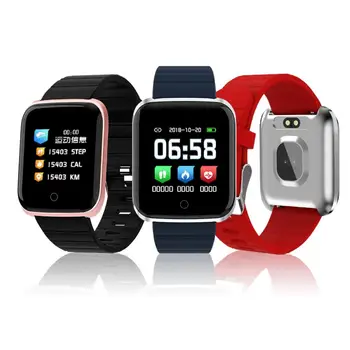 

YS18 Heart Rate Sleep Monitor Pedometer Call Message Reminder Smart Bracelet