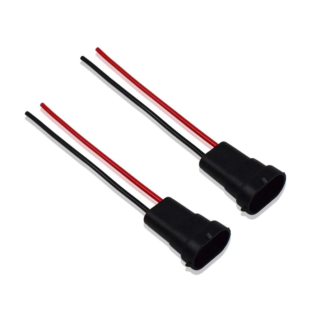 Headlight Connector H11 H9 H8 H16(JP) HID LED Foglight Wire Socket Car