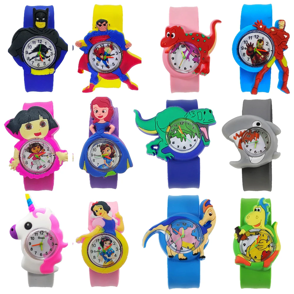 Descuento 9 tipos de relojes de poni para niños y niñas, reloj de cuarzo para bebés, regalo de cumpleaños zOKOxlwrL