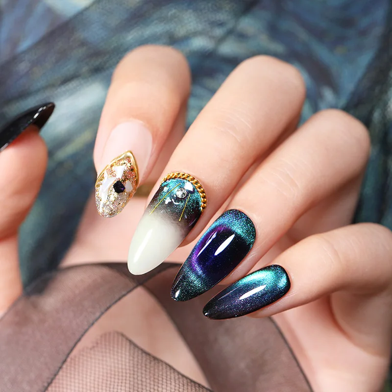 От BORN PRETTY 9D кошка Магнитный Гель лак для ногтей Хамелеон использования с магнитом