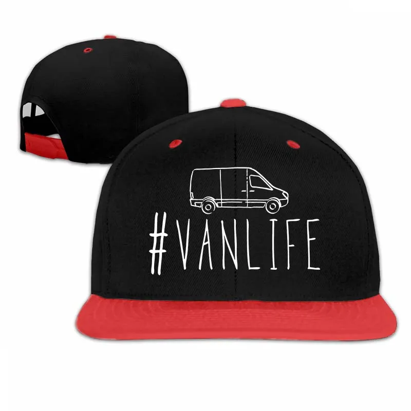 Van Life Милая Vanlife Van жизнь, подарок для детей, спринтер Ван# vanlife бейсболка для мужчин и женщин, Кепка для водителя грузовика, модная Регулируемая Кепка - Цвет: 5-Red