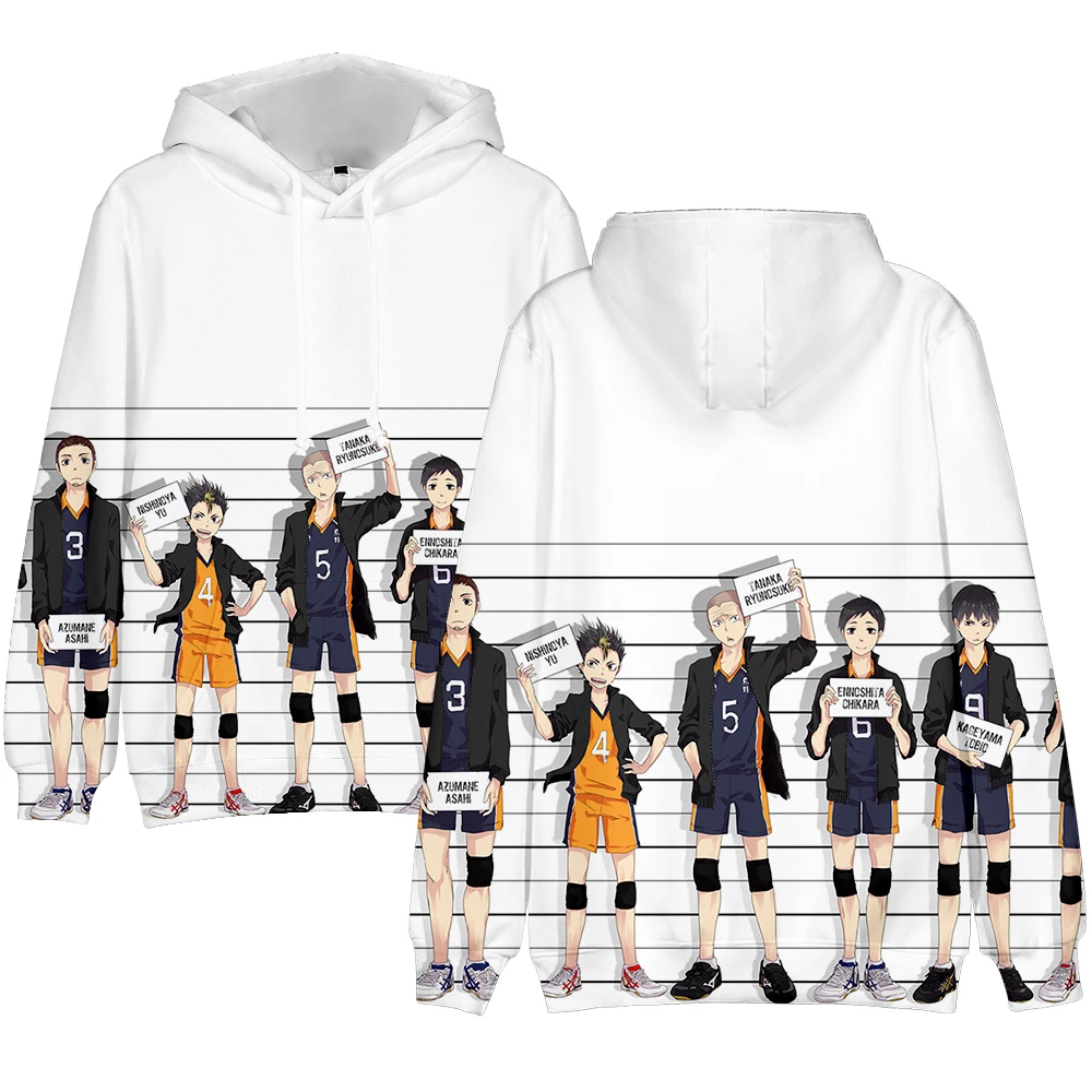 Anime Haikyuu 3d Hoodies Sweatshirts Men Women Streetwear Oversize Outwear Hinata Shouyou Hooded Hoodies Volleyball Uniform Full Hoodies Sweatshirts Aliexpress