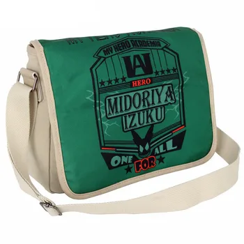 

cosplay props My Hero Academia Shoulder Messenger Bags Boku no Hiro Izuku Midoriya School Bags Satchel Crossbody Bag Travel Bags
