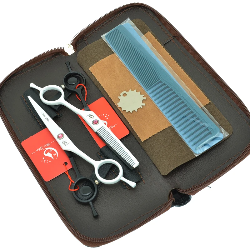 

High Quality 5.5 Inch Meisha Hairdressing Scissors Kits Hair Cutting Scissors Thinning Tijeras Barbers JP440C Hair Shears A0057A