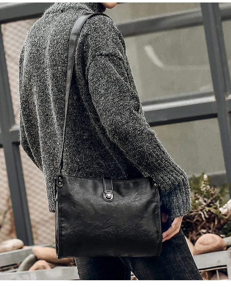 The new Korean version of men's shoulder bag men's bag messenger bag business bag