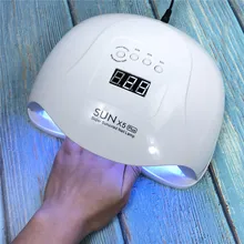 SUN X 5 Plus 108W Nail Dryer UV LED Nails Lamp for all Gel Polish Curing with 10s 30s 60s 99s Timer LCD Display Lamp for Nails