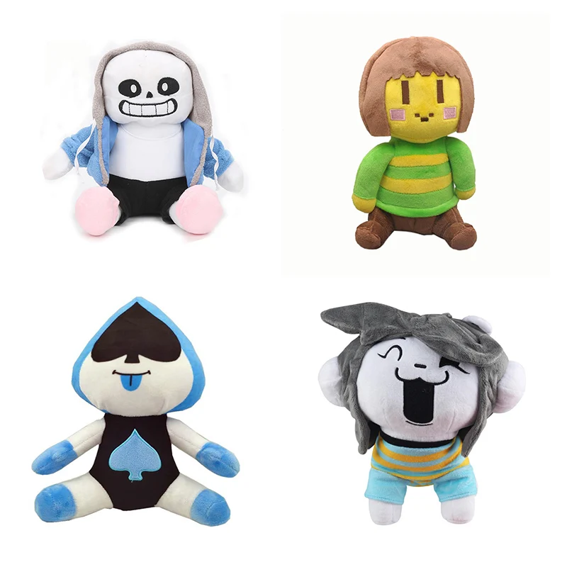 Плюшевая игрушка Undertale Sans папирус азриэль Чара ториэль ральсей фриск мягкая