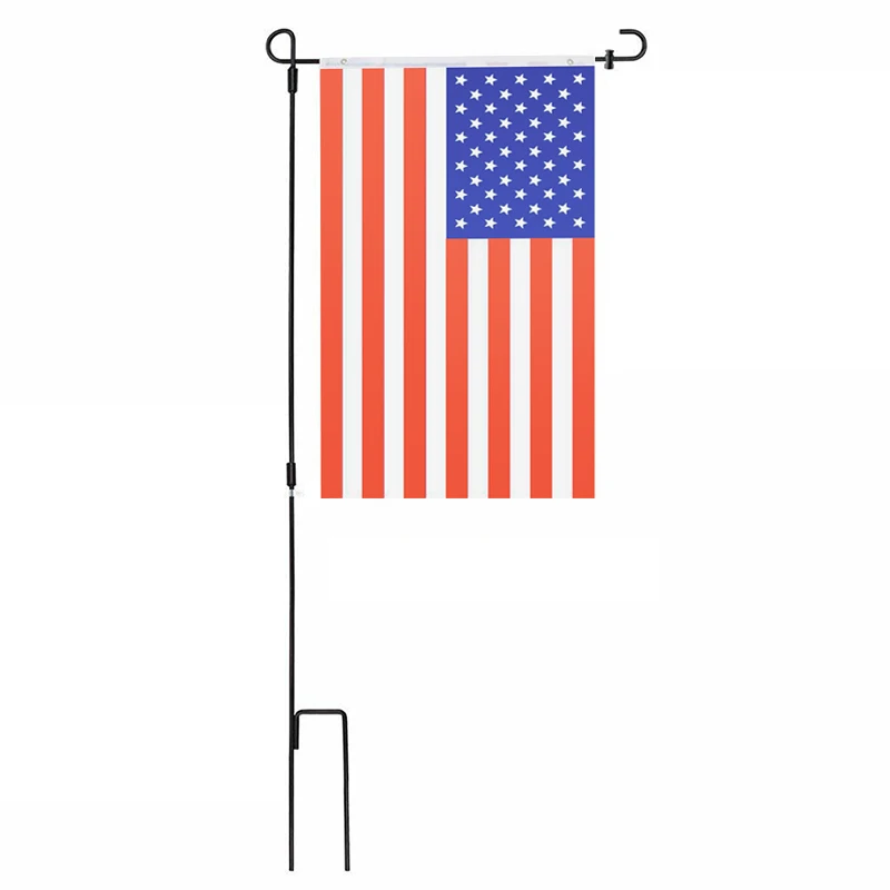 Новое поступление дисплей Летающий металлический кронштейн для флагов баннеры садовые флаги Полюс Мини Железный Держатель для флажка держатель для двора декоративный