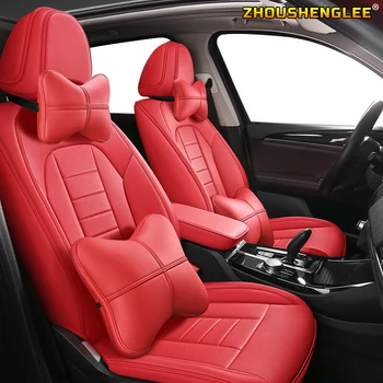 

ZHOUSHENGLEE Custom Leather car seat cover For nissan qashqai j10 almera n16 note x-trail t31 patrol y61 juke teana j31 covers