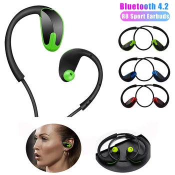 

2020 R8 Sweatproof Wireless Bluetooth CSR8635 Headset Stereo Headphone Sport Earphone Brand New And High Quality