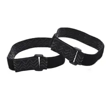 Нескользящие высокие сапоги с ремешками для девочек; Нескользящие сапоги с пряжкой и стикерами; Нескользящие сапоги из эпоксидной смолы с ремешком; артефакт