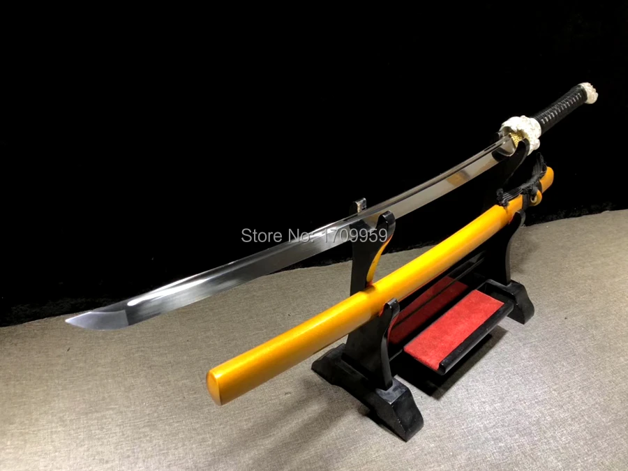 Nice Tiger Hand-Guard Japanese Samurai Sword Katana Sharp High Carbon Steel Home Decoration Collection Real Knife Saber