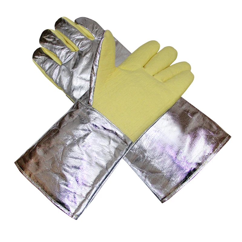 Gants anti-chaleur Aramide aluminisé , Taille: 10