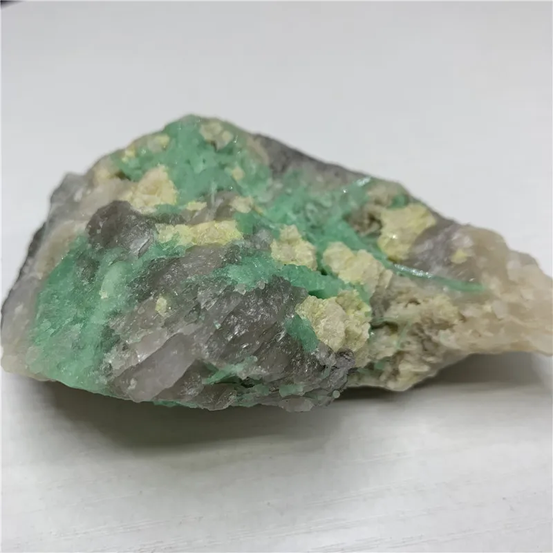 Около 240 г натуральный Изумрудный Кварц минералы образец рейки целебные кристаллы необработанные драгоценные камни для коллекция домашнего декора