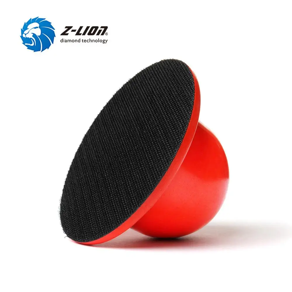 Z-LION 1PC 3/4/5/6 Inch Foam Sanding Block Hook Loop Hand Sponge Polishing Pad Holder Sandpaper Grinding Disc Backer Dust Free