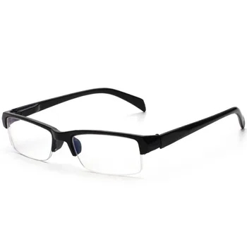 

Square Half Frame Reading Glasses Myopia Spectacles Women Men Ultralight -1 -1.5 -2 -2.5 -3 -3.5 -4 -4.5 -5 -5.5 -6