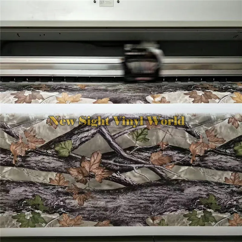 Лист REALTREE камуфляж виниловая пленка для упаковки природа Охота для грузовика джипа Размер: 1,50*30 м/рулон