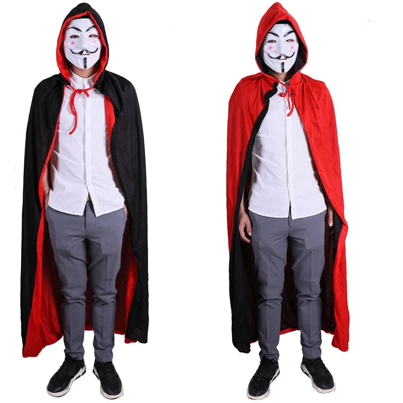 

Children Adult Death Devil Vampire Cloak Stage Performance Cloak Halloween Christmas Party Cosplay Costume Accessories