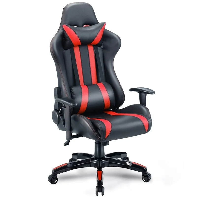 

Ergonomic PU Leather Swivel Chair Executive High-Back Racing Style Gaming Chair Office Furniture HW59418