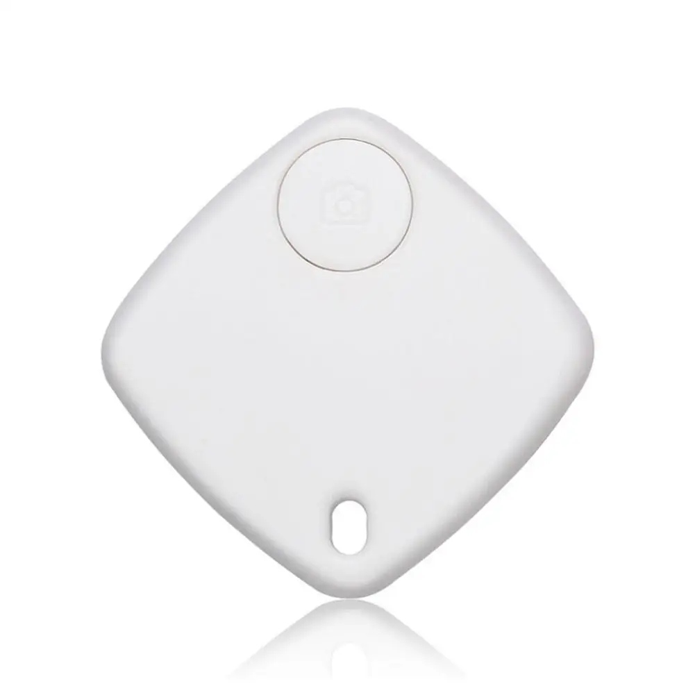 Smart Tag Wireless Bluetooth Tracker Child Bag Wallet pet Key Finder GPS Locator 3 Color Anti-lost alarm Reminder - Цвет: White