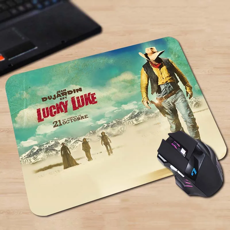 Lucky Luke Лидер продаж мышка коврик компьютерные игровые коврики для мыши