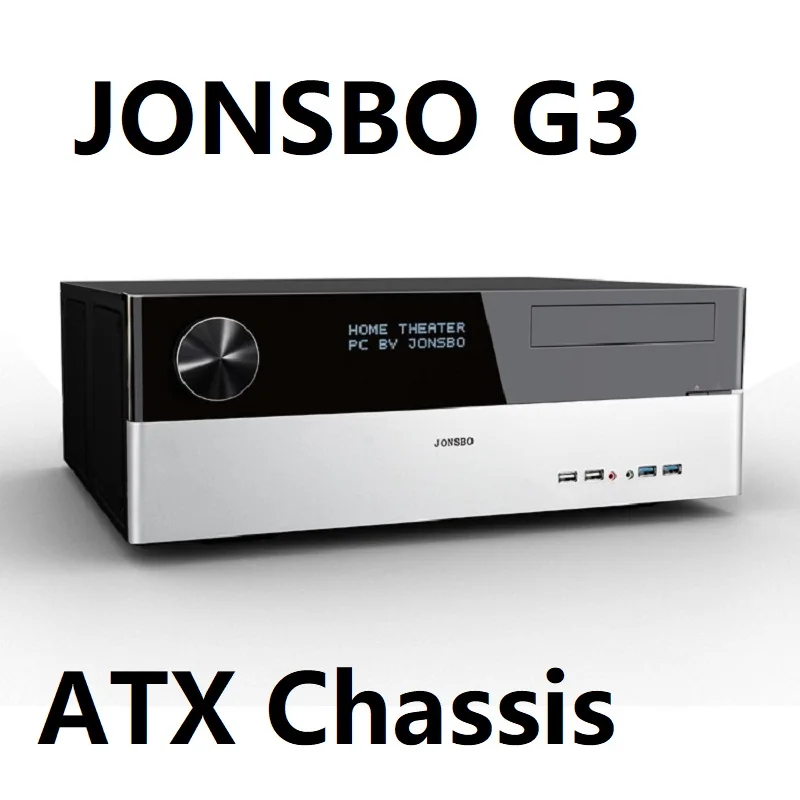 をjonsbo G3 Htpc無地水平htpcコンピュータケースusb3 0シルバーデスクトップコンピュータケース Jonsbo G3 Case For Pchorizontal Pc Case Aliexpress