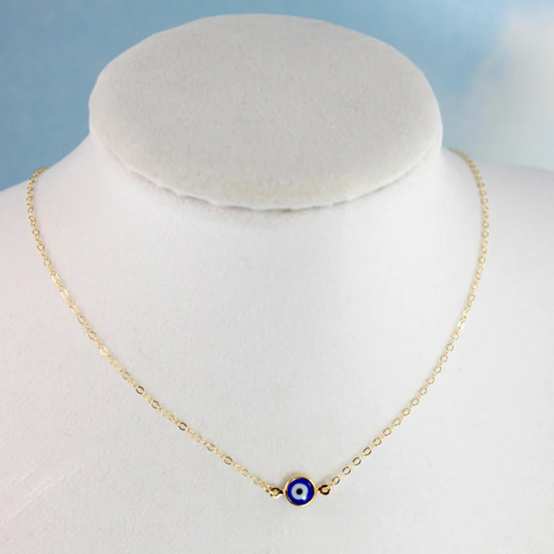 SUMENG Fashion Charming Gothic Eyeball Vintage Punk Devil Eyes Pendant Necklace-Copper Evil Eye Necklace Gifts 2021 - Image 3