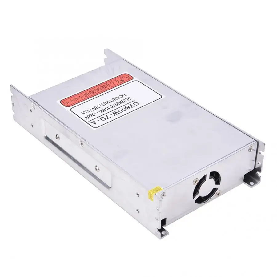 GY800W-70-A гравировальный станок импульсный источник питания 800 Вт-70 В 12А вольт источник питания 170-260 в высокое качество