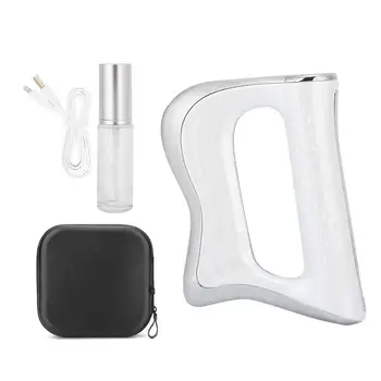 

Electric Physiotherapy Microcurrent NMES Fascia Massager Sonic Vibration GuaSha Scraper Muscle Tissue Massager