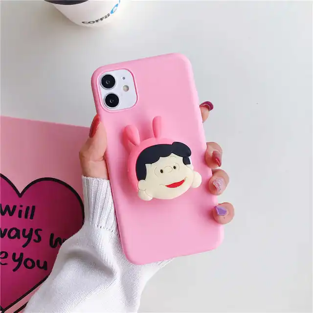 3D Cute cartoon holder stand Case For samsung galaxy a50 a70 a20 a30 a40 s8 s9 s10 plus lite note 9 10 8 a7 a8 2018 s7 edge a10 1