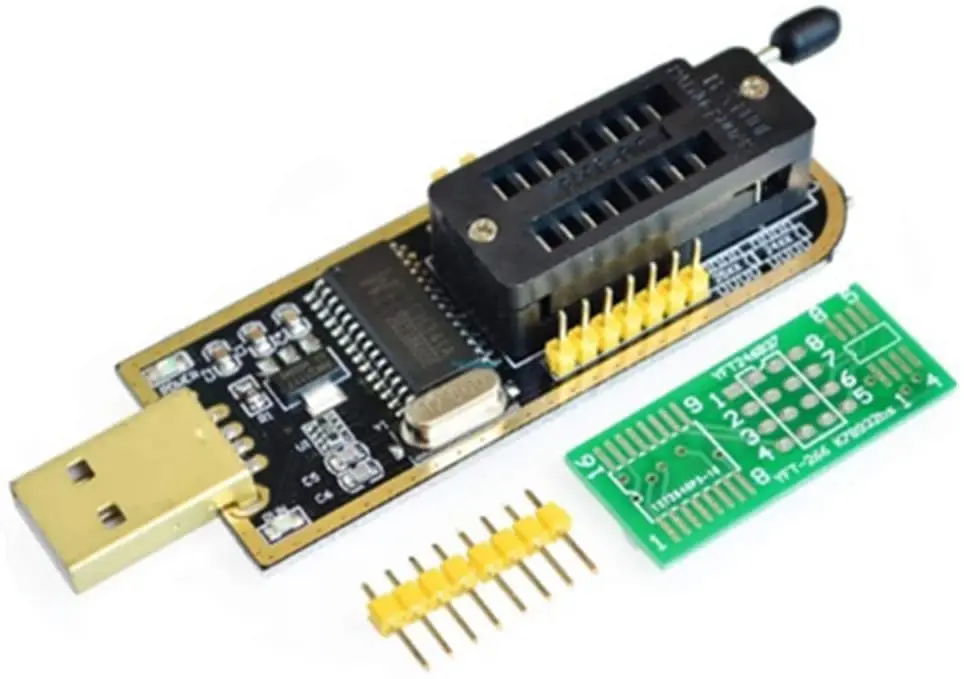 SOIC8 SOP8 флэш чип зажим для проверки ИС разъем Adpter программатор BIOS + CH341A 24 25 серия EEPROM