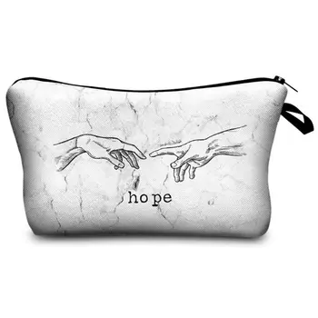 

Marble Pattern Travel Cosmetic Makeup Bag Toiletry Case Storage Pouch Organizer