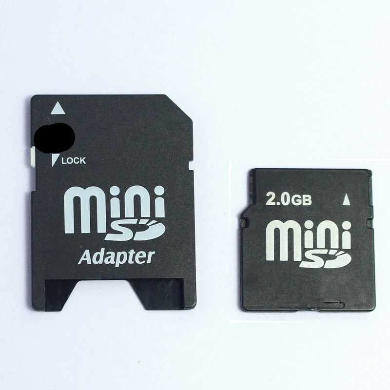 

High Quality!! 1GB 2GB Minisd Card Flash Memory Card MINI SD Card With Free Adapter