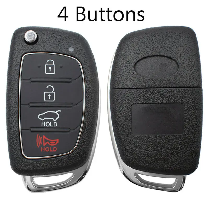 

1Pc Car Key Cover Case For Hyundai Creta I20 Tucson Elantra Santa Fe Remote Fob