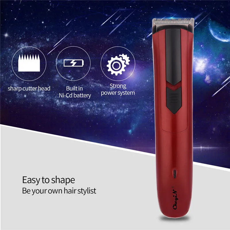 220V Household Electric Hair Clipper Cordless Kids Hair Trimmer Carbon Steel Blade Men Shaver Hair Cutting Machine Haircutter 31