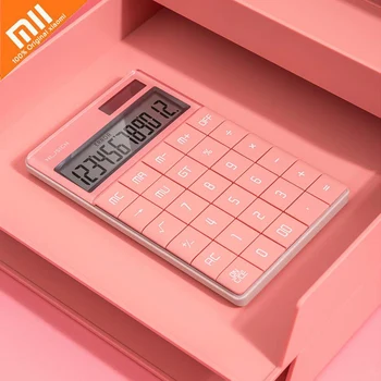 

Xiaomi Youpin NUSIGN Calculator 12-bit widescreen Dual power supply School Student Teaching Stationery Calculating Tool