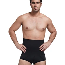 High Waist Body Shaper Men Control Panties Butt Lifter Corrective Underwear Belly Flat Seamless Briefs Compression Shapewear