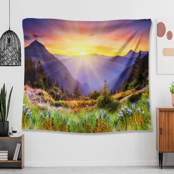 

Landscape Forest Series Tapestry Room Blanket Wall Hanging Decor Beach Towel
