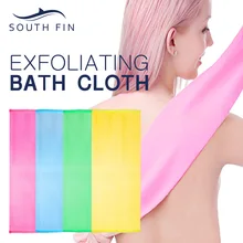 1 шт. 4 цвета нейлоновая сетка для ванны и душа для тела стирка губка для отшелушивания полотенце ткань Губка-скруббер для ванны Чистка тела