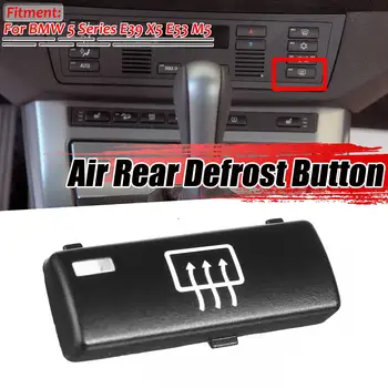

Plastic Car Replacement Climate Control Panel Air Rear Demist Defrost Button Key Caps Switch For BMW 5 Series E39 X5 E53 M5